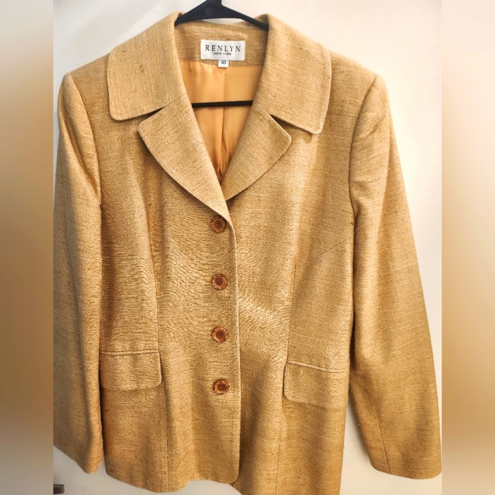 Vintage Silk Renlyn New York, Size 10